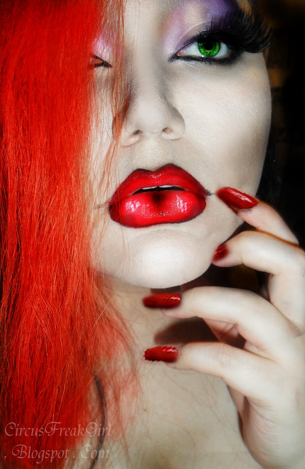 ĦΔŇŇΔβΔŁ ΜΔŘƗ€ Jessica Rabbit Makeup Look