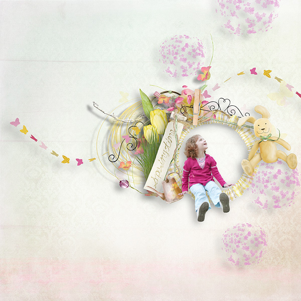 Bloom collection. Скрап набор новорожденный. Happy moments by Palvinka Designs. Burpy Bibs Flowers Bloom.