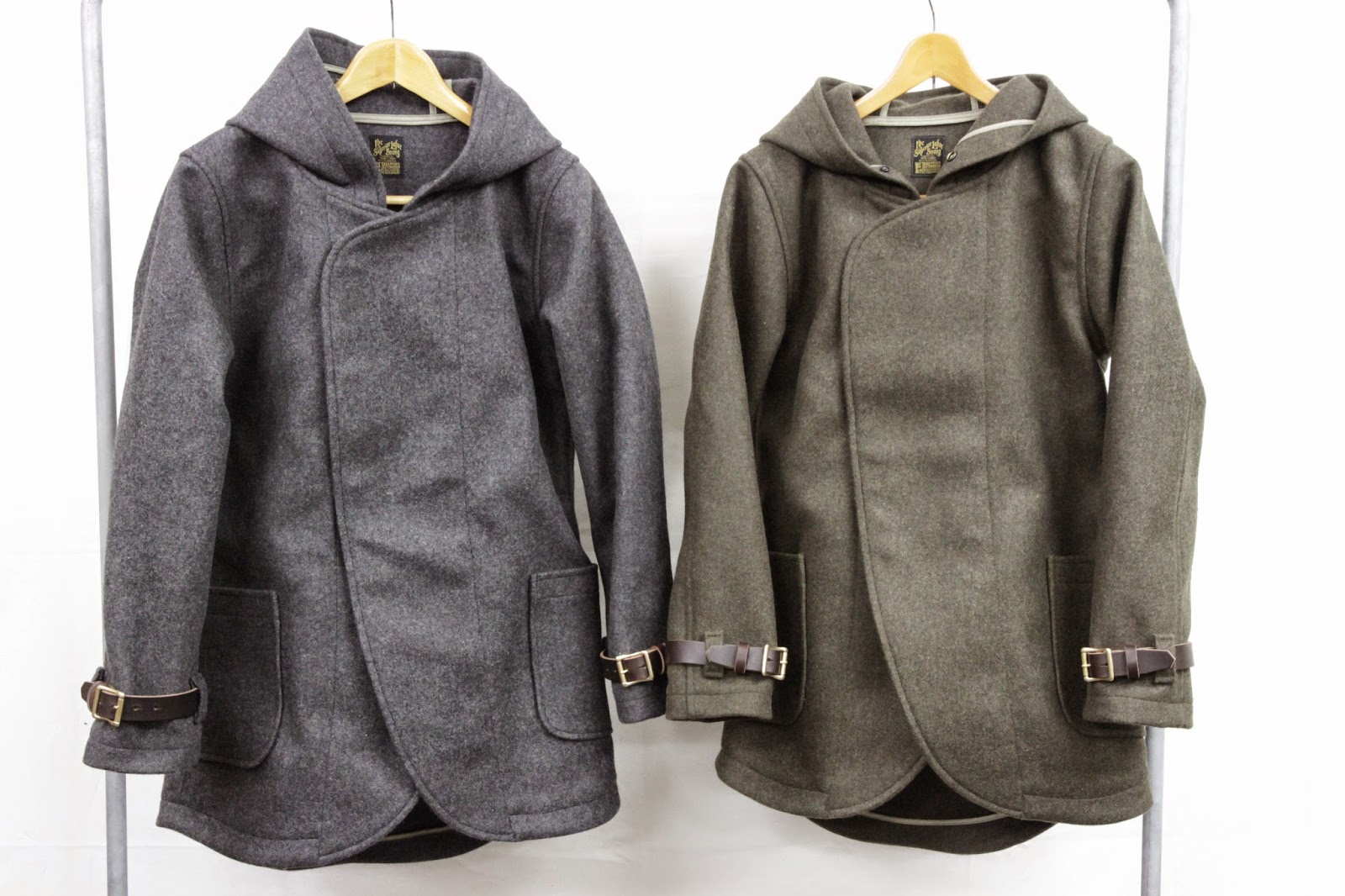 NEW PRODUCTS: 14AW SL169 hood wool coat