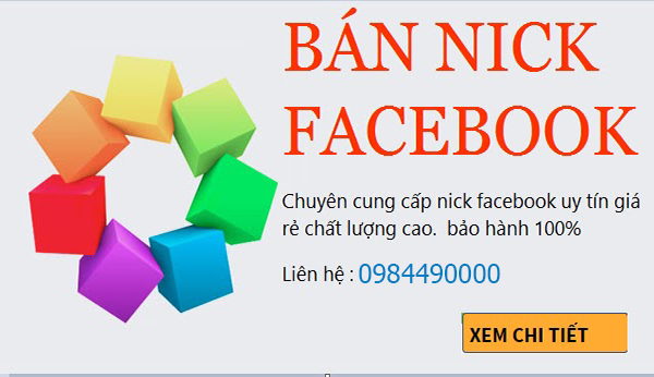ban nick facebook