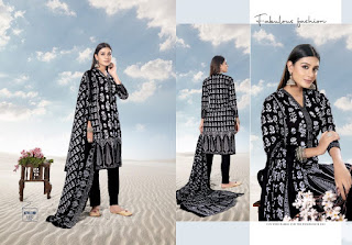 Muharram Black and White Cotton Dress wholesale price