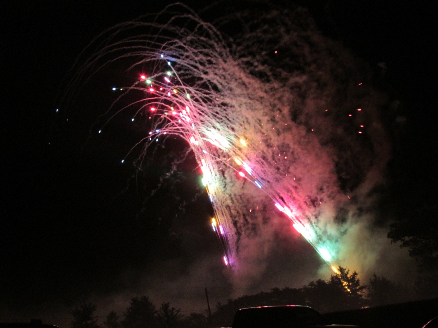Murray & Candace's Adventures Riaan's First Fireworks...