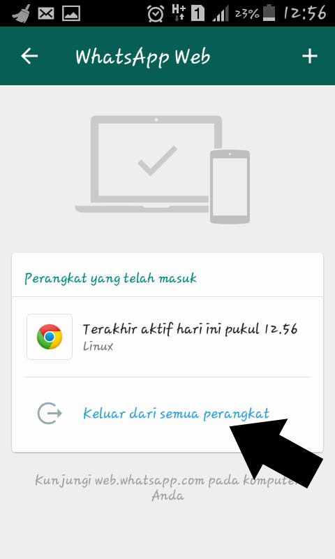 Cara Keluar Sesi Dari Whatsapp Web Cara Keluar Sesi Dari Whatsapp Web
