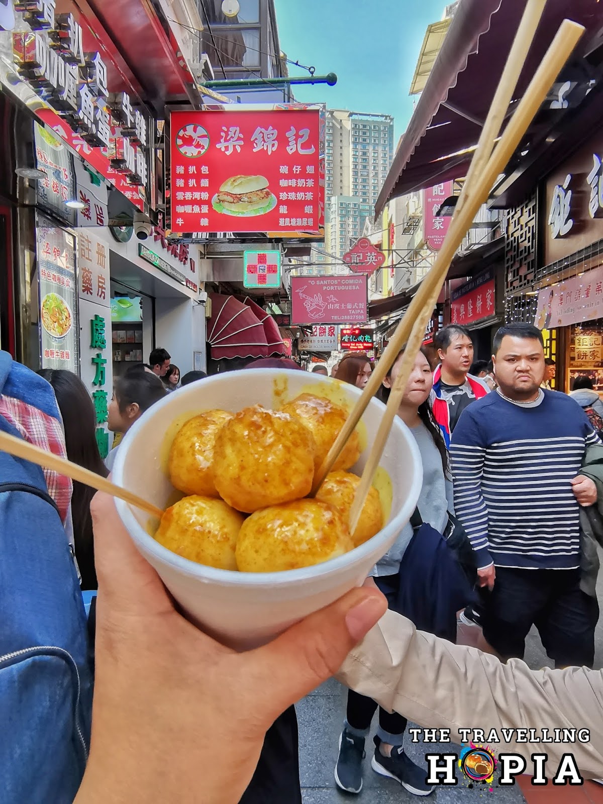 THE TRAVELLING HOPIA: MACAU: Curry Fish Balls