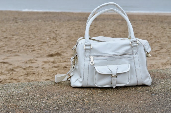 icandy changing bag, icandy emilia, luxury white changing bag, luxury changing bag