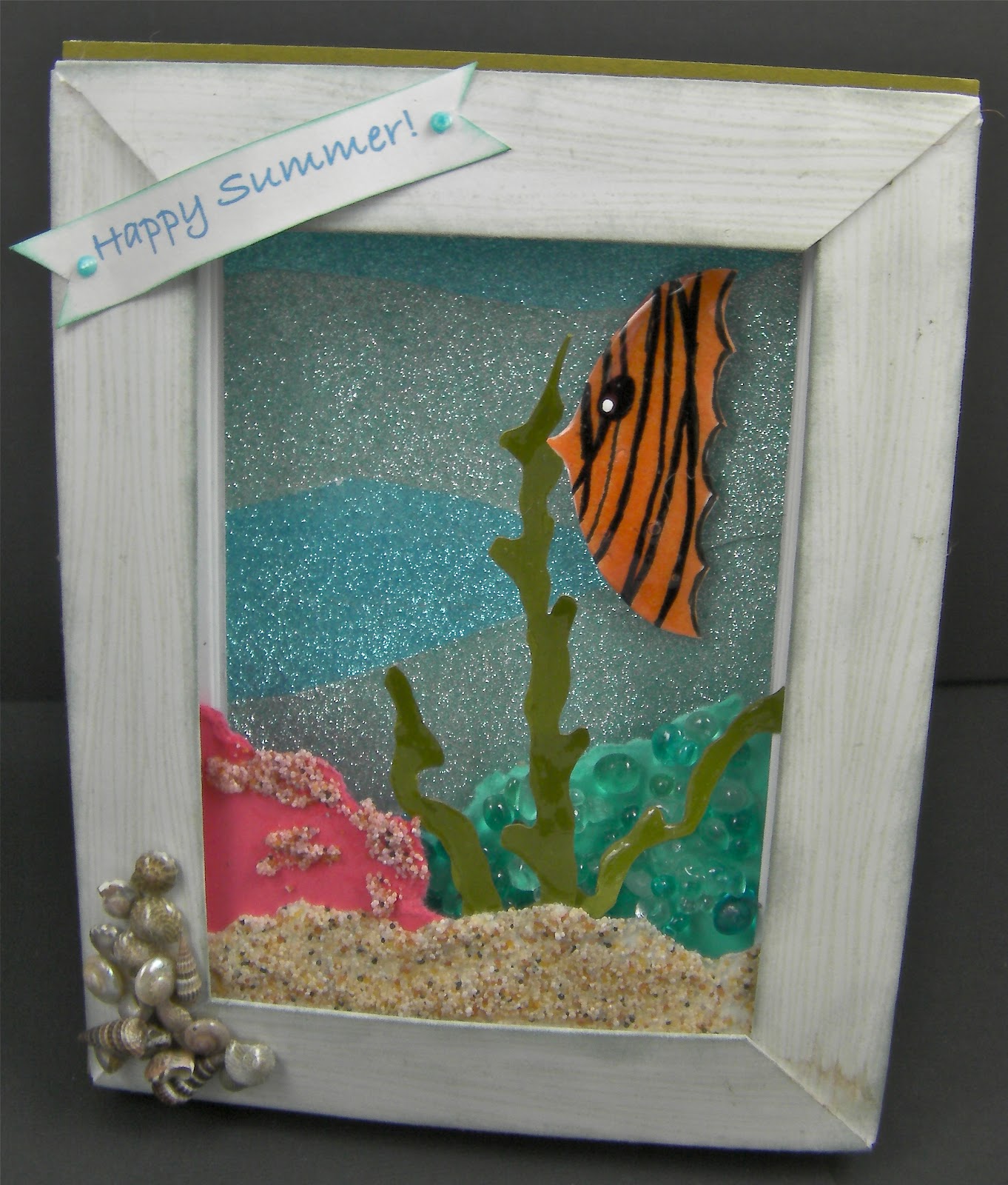 KD's Crafty Concepts Picture Frame & Shadow Box cards with Donna