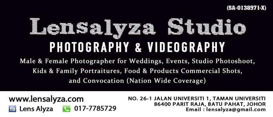 Alyza Photography - Jurufoto / Photoshoot Perkahwinan / Wedding Photographer Batu Pahat, Johor
