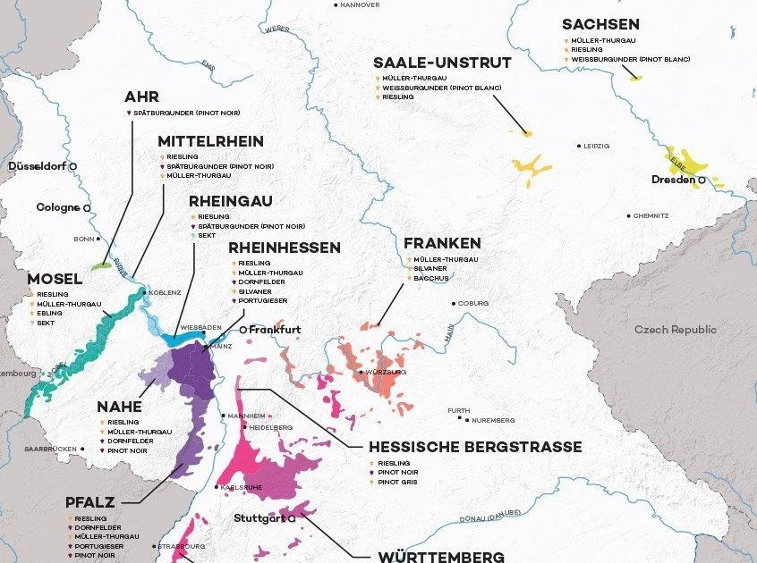 düta !!: Deutschland Weinkarte