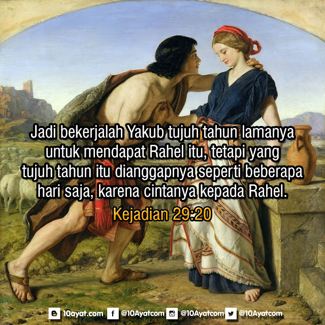 Kejadian 29 20