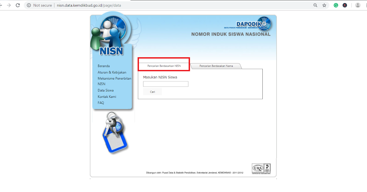 Cara Cek Dan Melihat Nisn Kita Yang Lupa Secara Online