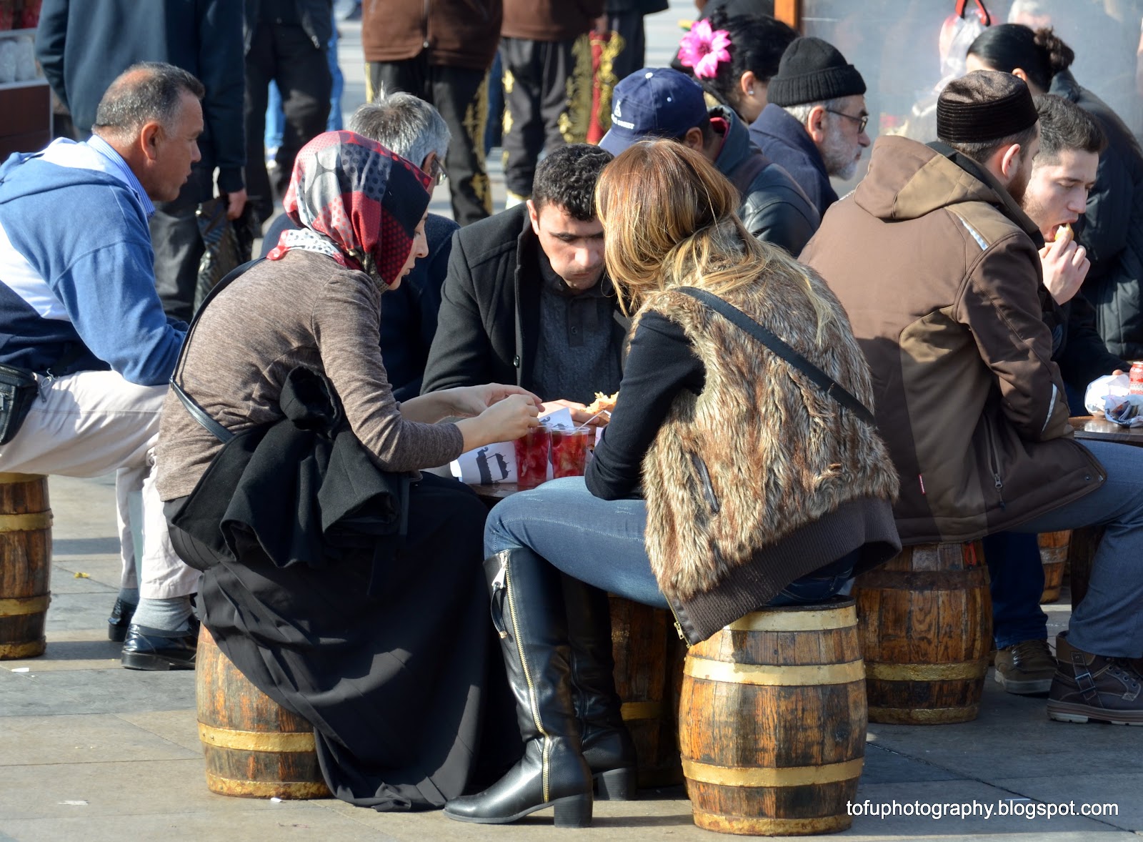 Tofu Photography People eating in Istanbul, Turkey