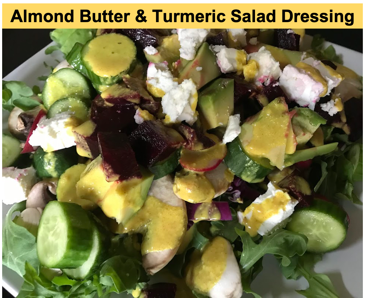 Recipe Copy Cat Trader Joe's Almond Butter and Turmeric Salad Dressing
