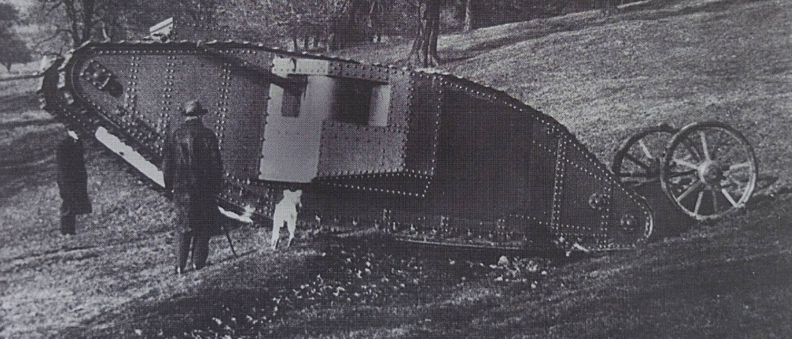 The Scribbler The birth of the tank at High Wood, Somme