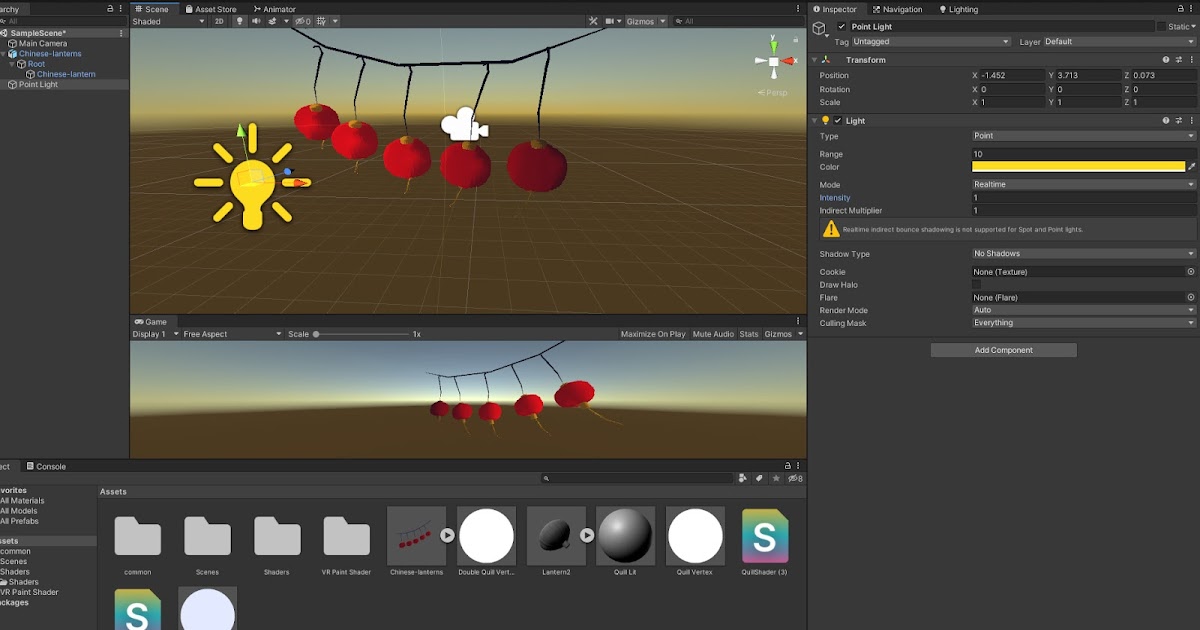 VR Vertex shader in Unity