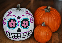 pumpkin pumpkins painting halloween skull sugar painted easy dead diy designs artelexia paint idea decorating crafts face colorful paintings simple