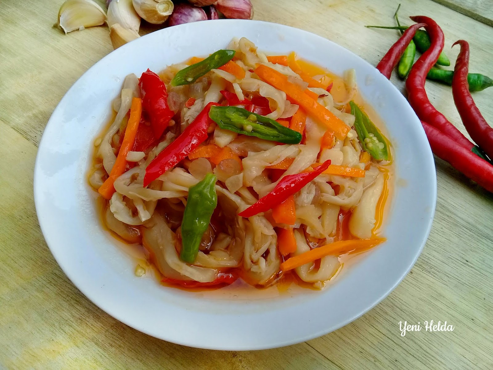 Resep masak jamur tiram yang mudah dan enak Yeni