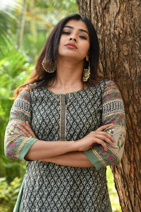 Hebah Patel at Angel Movie Press Meet