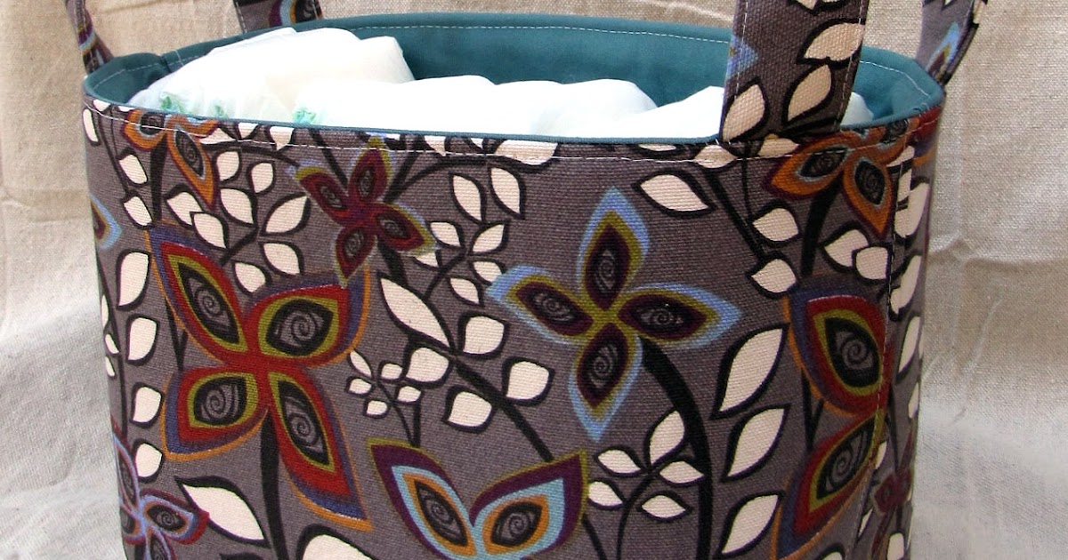 DIY Fabric Storage Bin Tutorial