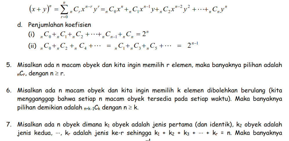 Kombinatorika - MATEMATIKA