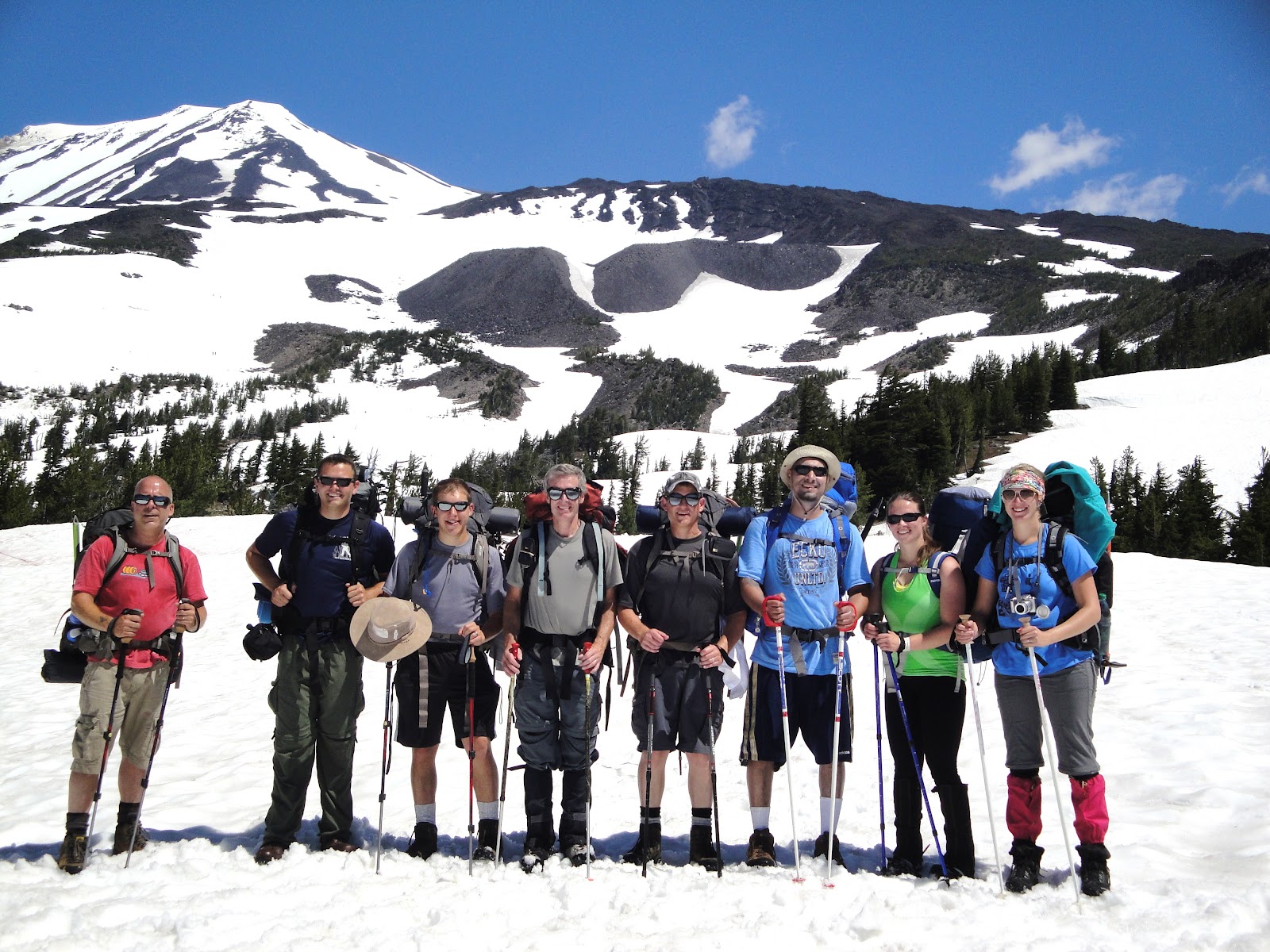 Foursquare Mountaineering Mt. Adams, South Climb 71412