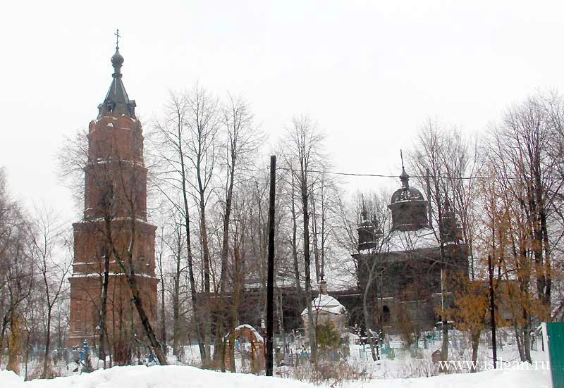 Церковь в честь Вознесения Господня. Село Зарубино. Нижегородская область.