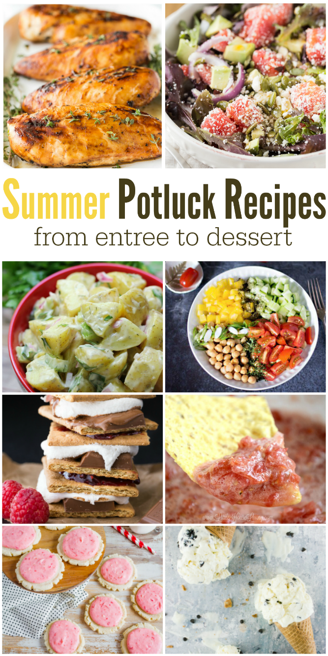 The Life of Jennifer Dawn: Recipes for a Summer Potluck & Weekly Link Party