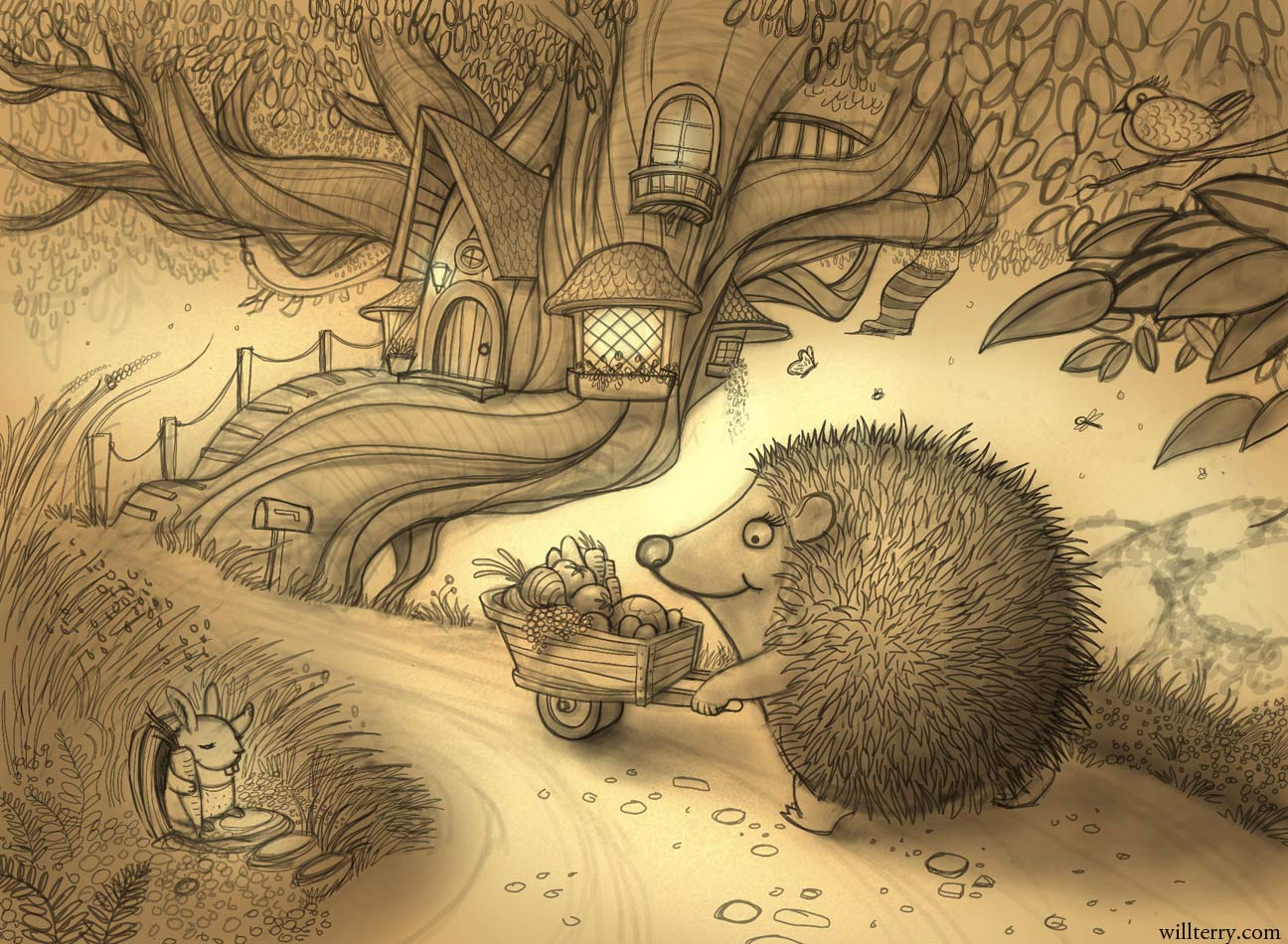 Will Terry - Children's Book Illustrator: Story Art Class Information