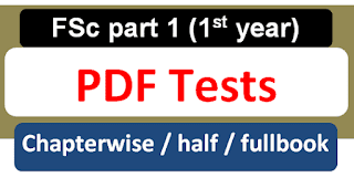 1st year fsc part 1 chapterwise tests pdf free download 2020
