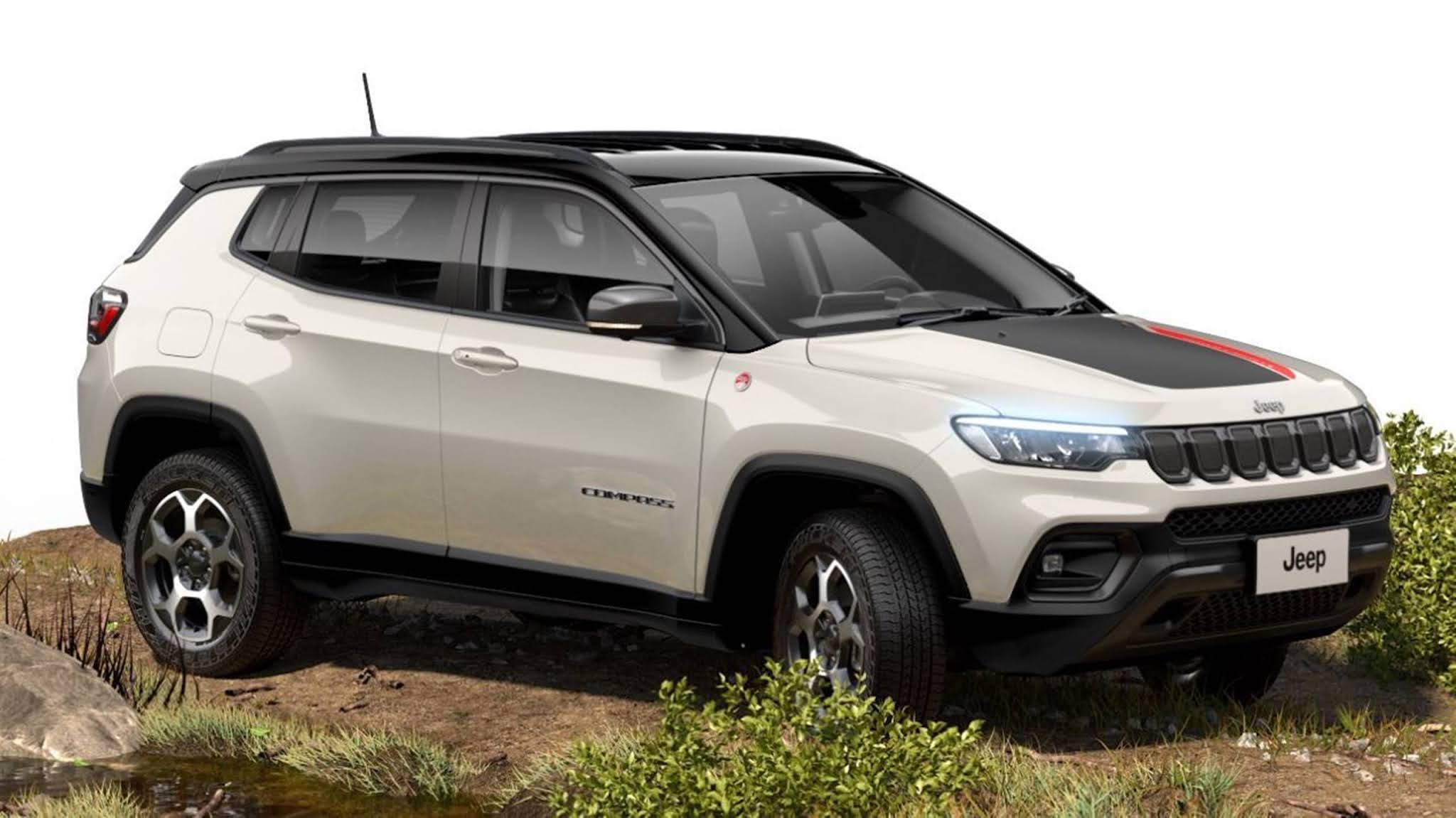 Novo Jeep Compass 2022 TD350 4x4 Diesel preço parte de R 196.990