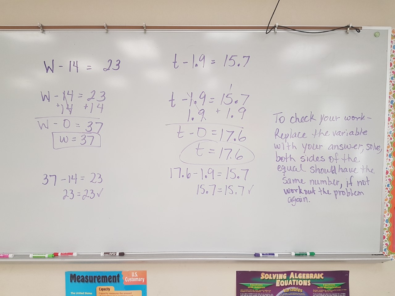 Mrs. Negron 6th Grade Math Class: Lesson 11.2 Adding & Subtracting