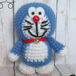 patron gratis Doraemon amigurumi | free amigurumi pattern Doraemon