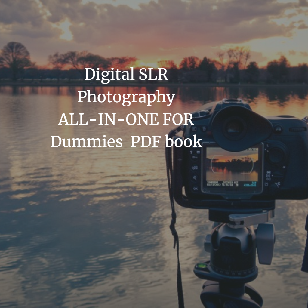 Digital SLR Photography ALLINONE FOR Dummies PDF book SharingeBook