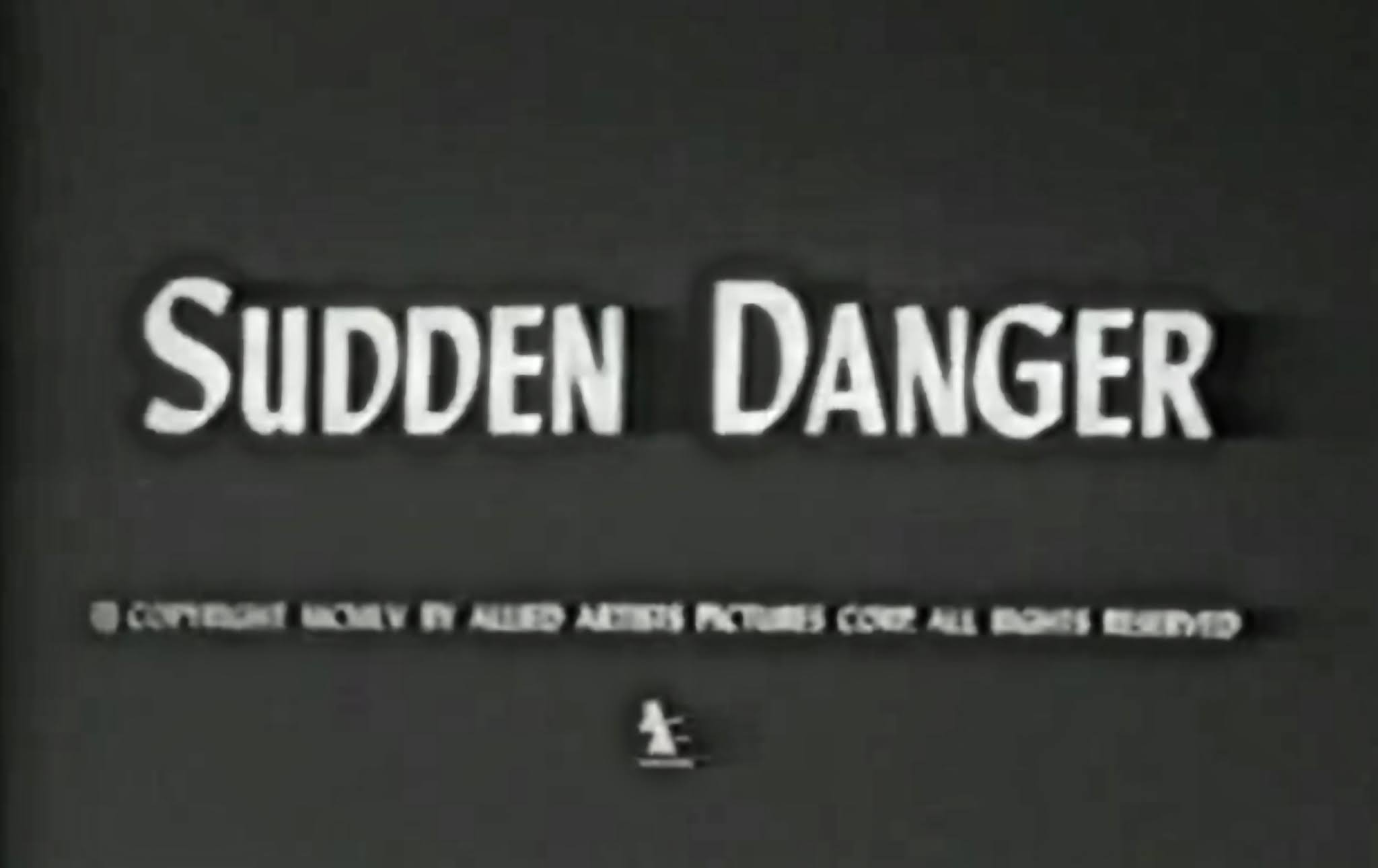 Cult Film Freak Hubert Cornfield S Film Noir Programmer Sudden Danger