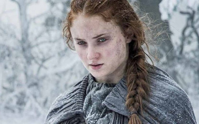  Sophie Turner se sintió triste al leer el guion final de "Game of Thrones"