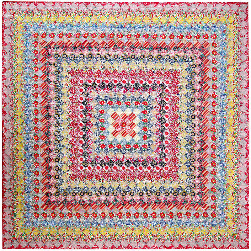 Red Pepper Quilts A Liberty of London Trip Around the World Quilt