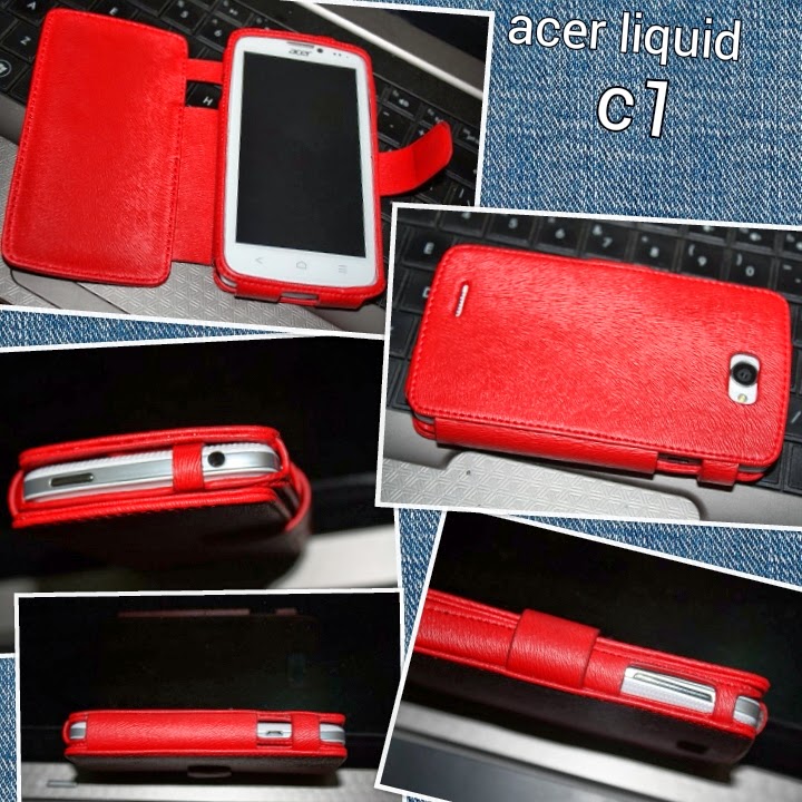DOMPET HP / SARUNG HP / FLIP COVER HP / LEATHERCASE HP Acer Liquid C1 Grosir Accesories dan