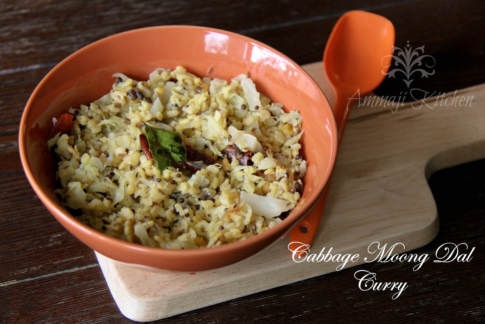 Cabbage Moong Dal Curry Indian Food Recipes Ammaji Kitchen