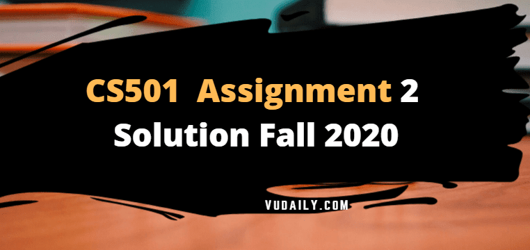 Cs501 assignment 2 solution 2021 picture
