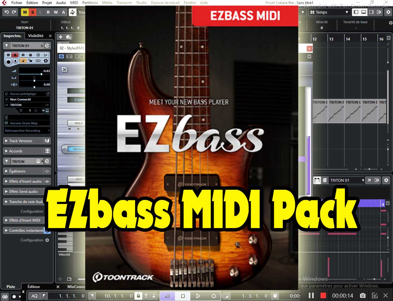 EZbass MIDI Pack