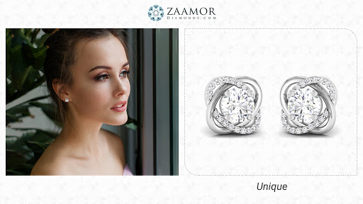 Zaamor diamond earrings clearance