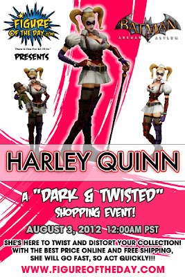 Figure of the Day's Batman Arkham Asylum Dark & Twisted Shopping Event - Harley QuinnPlay Arts Kai Action Figure