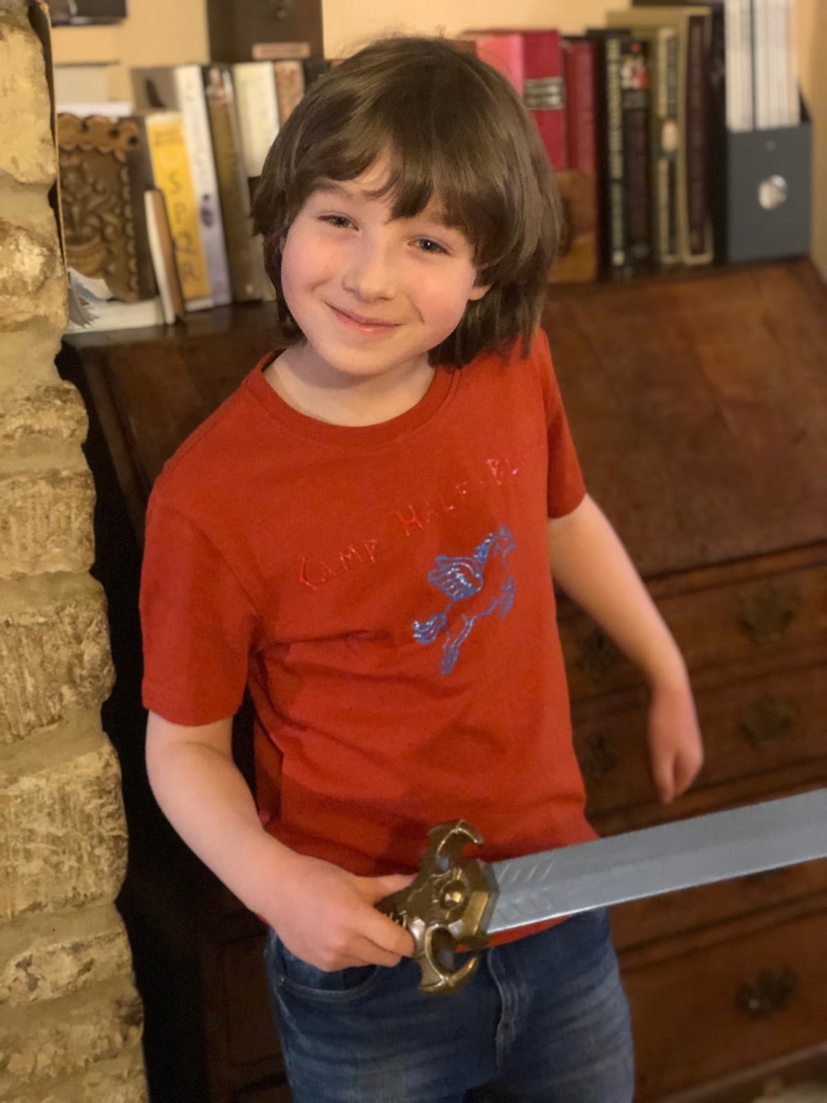 Chez Maximka Percy Jackson's costume for World Book Day Chez Maximka Percy Jackson's costume for World Book Day