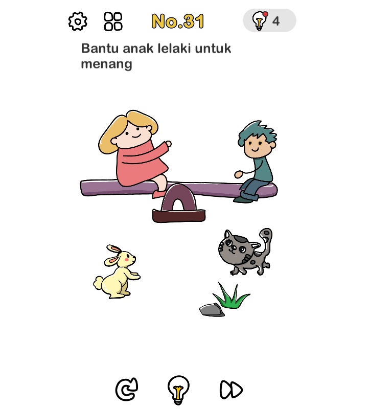 Kunci Jawaban Brain Out Level 31 32 33 34 35 36 37 38 39 40 Server Gambar