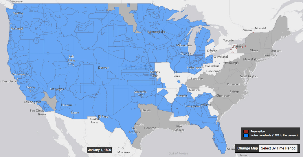 How the U.S. took more than 1.5 billion acres from native Americans
