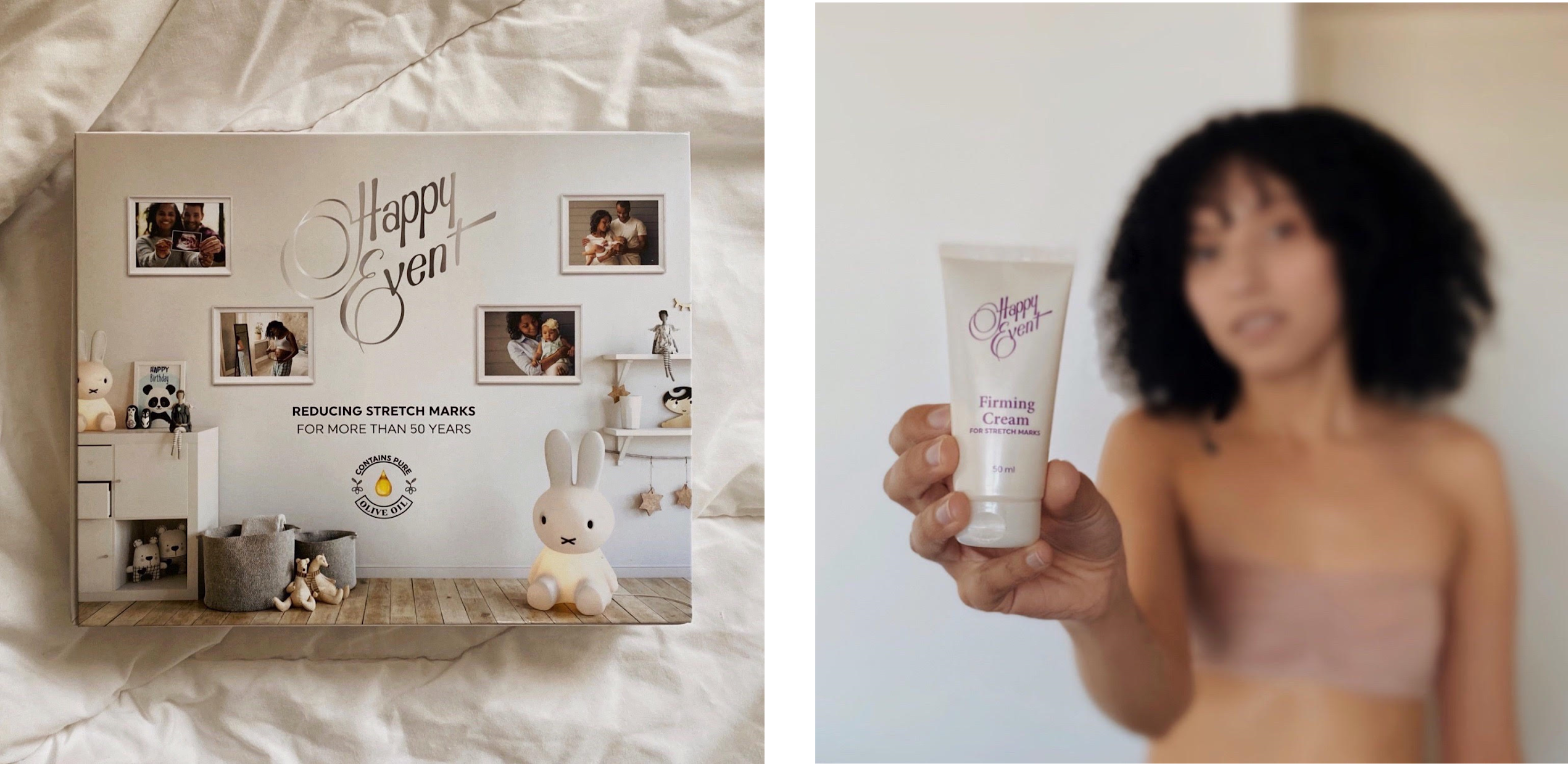 happy event stretch mark cream