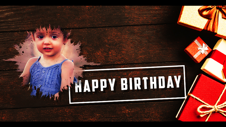 Birthday Intro Free After effects Templates