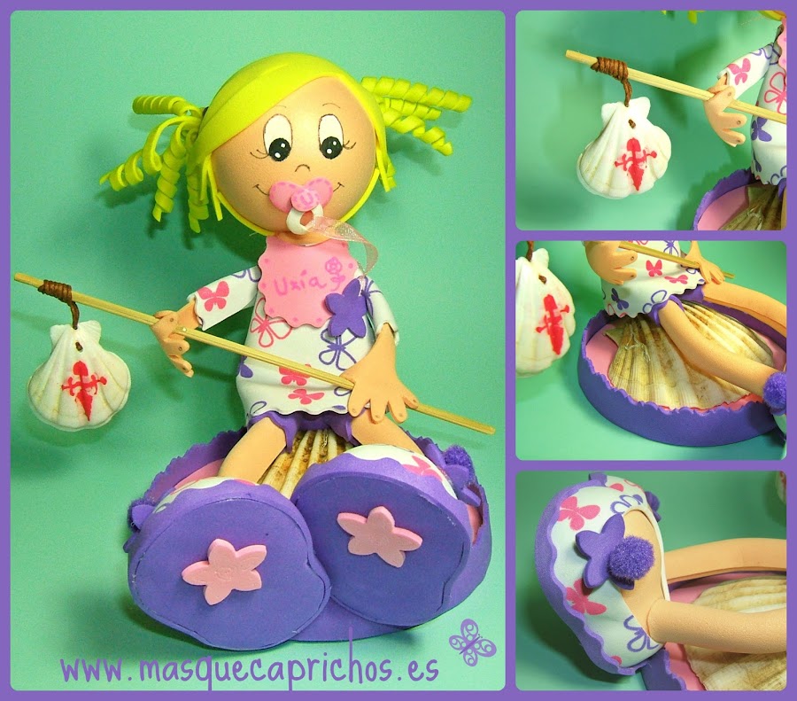 Fofucha Bebé Camino de Santiago