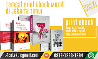 Tempat Print Ebook Murah di Jakarta Timur