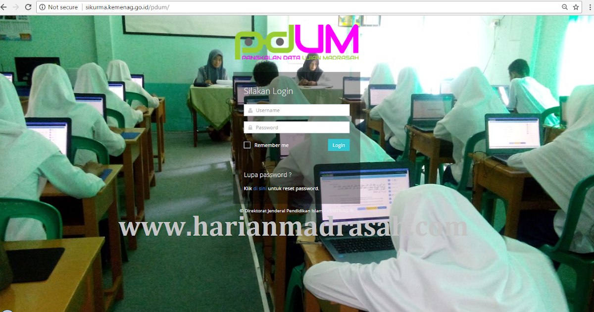 Http Sikurma Kemenag Go Id Pdum Alamat Website Aplikasi Pdum Harian Madrasah