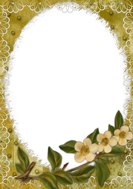 8 Bellísimos Marcos Para Fotos Floreados en Png. ~ Marcos Gratis para